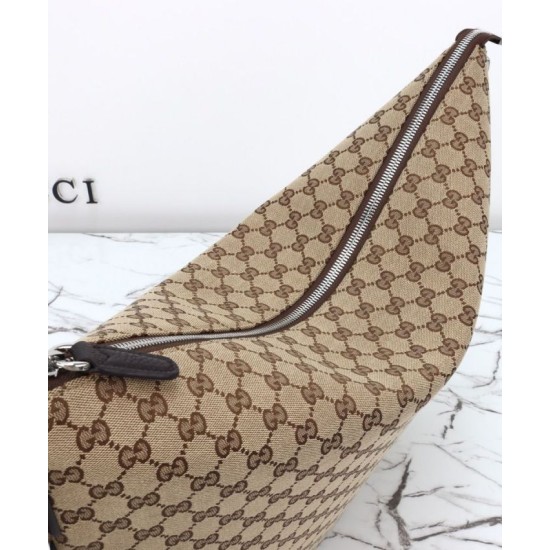 Replica Borsa a tracolla grande Gucci B 800194 Caffè Riproduzione Fedele Borsa a tracolla grande Gucci B 800194 Caffè imitazioni