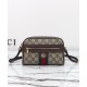 Replica Borse Imitazioni a tracolla mini Gucci Ophidia 816359 Caffè scuro Riproduzione Fedele Borse Imitazioni a tracolla mini Gucci Ophidia 816359 Caffè scuro imitazioni