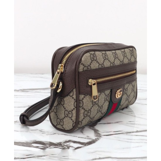 Replica Borse Imitazioni a tracolla mini Gucci Ophidia 816359 Caffè scuro Riproduzione Fedele Borse Imitazioni a tracolla mini Gucci Ophidia 816359 Caffè scuro imitazioni