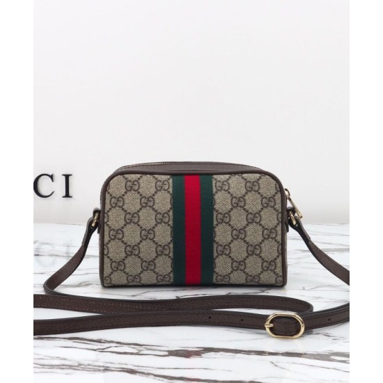 Replica Borse Imitazioni a tracolla mini Gucci Ophidia 816359 Caffè scuro Riproduzione Fedele Borse Imitazioni a tracolla mini Gucci Ophidia 816359 Caffè scuro imitazioni