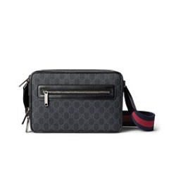 Borsa a tracolla media Gucci GG 822072 Nero