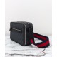 Riproduzione Fedele Borsa a tracolla media Gucci GG 822072 Nero imitazioni