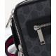 Riproduzione Fedele Borsa a tracolla media Gucci GG 822072 Nero imitazioni