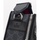 Riproduzione Fedele Borsa a tracolla media Gucci GG 822072 Nero imitazioni