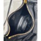 Riproduzione Fedele Mini-bag in nylon/nappa Prada Re-Nylon con fiocco 1BC241 Nero imitazioni