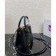 Replica fedele Borse Imitazioni Mini/Media Galleria Saffiano Prada 1BA906 Nero Riproduzione Fedele fedele Borse Imitazioni Mini/Media Galleria Saffiano Prada 1BA906 Nero imitazioni