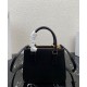 Replica fedele Borse Imitazioni Mini/Media Galleria Saffiano Prada 1BA906 Nero Riproduzione Fedele fedele Borse Imitazioni Mini/Media Galleria Saffiano Prada 1BA906 Nero imitazioni