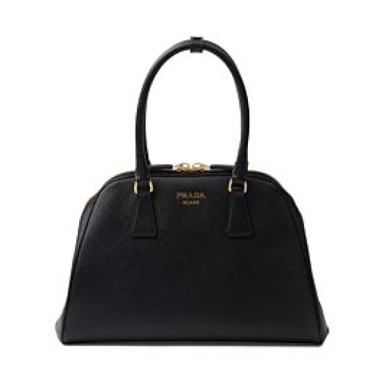 Replica Borsa Prada Media Saffiano 1BG537 Nera Riproduzione Fedele Borsa Prada Media Saffiano 1BG537 Nera imitazioni