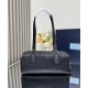 Replica fedele Imitazioni borse griffate media Prada Re-Nylon con manico superiore e lucchetto 1BB127 Nero Riproduzione Fedele fedele Imitazioni borse griffate media Prada Re-Nylon con manico superiore e lucchetto 1BB127 Nero imitazioni