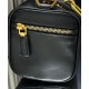 Riproduzione Fedele Imitazione Borse Replica a tracolla media Prada in Re-Nylon Con lucchetto 1BC233 Nero imitazioni