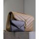 Replica borse griffate YSL Saint Laurent Loulou Media Matelasse Albicocca Riproduzione Fedele Imitazioni borse griffate YSL Saint Laurent Loulou Media Matelasse Albicocca imitazioni