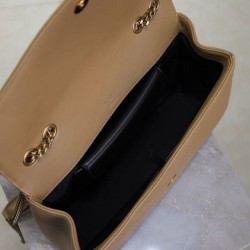 Replica borse griffate YSL Saint Laurent Loulou Media Matelasse Albicocca Riproduzione Fedele Imitazioni borse griffate YSL Saint Laurent Loulou Media Matelasse Albicocca imitazioni