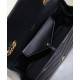 Replica Borsa YSL Saint Laurent Loulou Media Matelasse Nera Riproduzione Fedele Borsa YSL Saint Laurent Loulou Media Matelasse Nera imitazioni