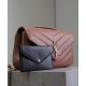 Replica Borse YSL Saint Laurent Loulou Media Matelasse Rosa Riproduzione Fedele Borse Replica YSL Saint Laurent Loulou Media Matelasse Rosa imitazioni