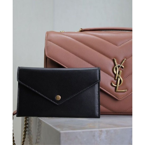 Replica Borse YSL Saint Laurent Loulou Media Matelasse Rosa Riproduzione Fedele Borse Replica YSL Saint Laurent Loulou Media Matelasse Rosa imitazioni
