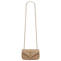 Dettagli perfetti Mini borsa YSL Saint Laurent Loulou Albicocca Dettagli perfetti Mini borsa YSL Saint Laurent Loulou Albicocca