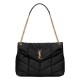 Replica Borsa media YSL Saint Laurent Puffer in nappa nera Riproduzione Fedele Borsa media YSL Saint Laurent Puffer in nappa nera imitazioni