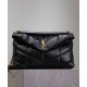 Replica Borsa media YSL Saint Laurent Puffer in nappa nera Riproduzione Fedele Borsa media YSL Saint Laurent Puffer in nappa nera imitazioni