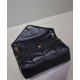 Replica Borsa media YSL Saint Laurent Puffer in nappa nera Riproduzione Fedele Borsa media YSL Saint Laurent Puffer in nappa nera imitazioni