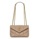 Replica Borsa imbottita Toy YSL Saint Laurent in pelle di agnello color albicocca Riproduzione Fedele Borsa imbottita Toy YSL Saint Laurent in pelle di agnello color albicocca imitazioni