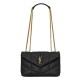 Riproduzione Fedele Bora Pari replica imbottita Toy YSL Saint Laurent in pelle di agnello nera imitazioni