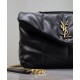 Riproduzione Fedele Bora Pari replica imbottita Toy YSL Saint Laurent in pelle di agnello nera imitazioni