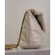 Riproduzione Fedele Bora Pari replica imbottita Toy YSL Saint Laurent in pelle di agnello Crema imitazioni