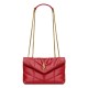Riproduzione Fedele Borse Imitazioni imbottita Toy YSL Saint Laurent in pelle di agnello rossa imitazioni