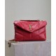 Riproduzione Fedele Borse Imitazioni imbottita Toy YSL Saint Laurent in pelle di agnello rossa imitazioni
