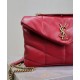 Riproduzione Fedele Borse Imitazioni imbottita Toy YSL Saint Laurent in pelle di agnello rossa imitazioni