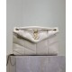 Replica Borsa piccola YSL Saint Laurent Puffer in nappa color crema Riproduzione Fedele Borsa piccola YSL Saint Laurent Puffer in nappa color crema imitazioni