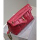 Replica Borsa piccola YSL Saint Laurent Puffer in nappa rossa Riproduzione Fedele Borsa piccola YSL Saint Laurent Puffer in nappa rossa imitazioni