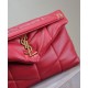 Replica Borsa piccola YSL Saint Laurent Puffer in nappa rossa Riproduzione Fedele Borsa piccola YSL Saint Laurent Puffer in nappa rossa imitazioni