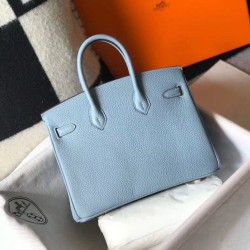 Replica Hermes Birkin 25cm 30cm 35cm Borse Alta Qualità Blu Clemence Riproduzione Fedele Hermes Birkin 25cm 30cm 35cm Borse Replica Alta Qualità Blu Clemence imitazioni