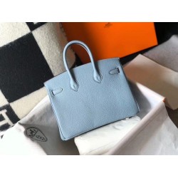 Hermes Birkin 25cm 30cm 35cm Borse Blu Clemence Hermes Birkin 25cm 30cm 35cm Borse Blu Clemence