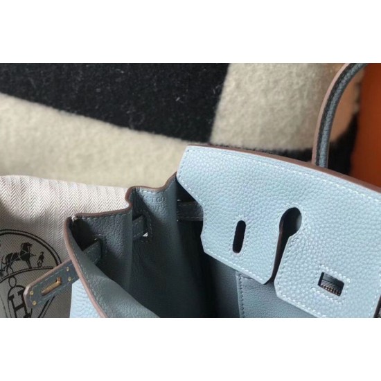 Replica Hermes Birkin 25cm 30cm 35cm Borse Alta Qualità Blu Clemence Riproduzione Fedele Hermes Birkin 25cm 30cm 35cm Borse Replica Alta Qualità Blu Clemence imitazioni