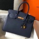 Replica Hermes Birkin 30cm Borsa Clemence Blu Scuro Riproduzione Fedele Hermes Birkin 30cm Borsa Clemence Blu Scuro imitazioni