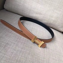 Hermes Mini Constance 24mm Cintura Reversibile Nero/Oro Hermes Mini Constance 24mm Cintura Reversibile Nero/Oro