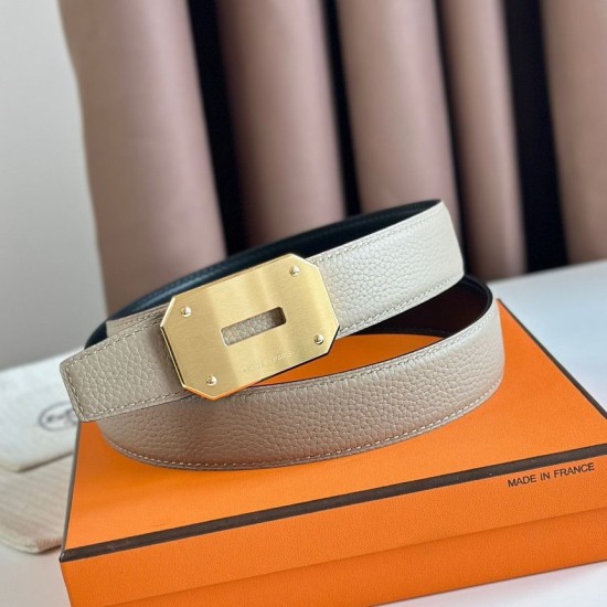 Replica Borsa Hermes Neo Cintura Reversibile 32MM Grigio/Nero Clemence Riproduzione Fedele replica Hermes Neo Cintura Reversibile 32MM Grigio/Nero Clemence imitazioni