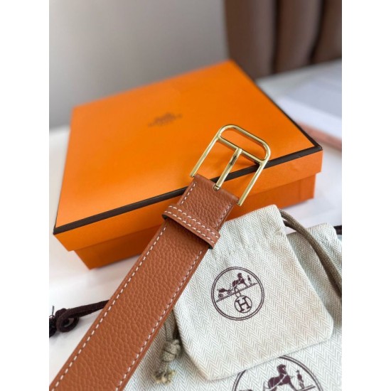 Replica Hermes Romain 35MM Cintura Clemence Marrone Riproduzione Fedele Hermes Romain 35MM Cintura Clemence Marrone imitazioni