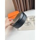 Replica Qualità da grande Cintura Hermes Romain 35MM Grigio/Nero Clemence Riproduzione Fedele Qualità da grande replica Cintura Hermes Romain 35MM Grigio/Nero Clemence imitazioni