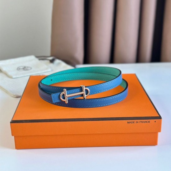 Replica Alta gamma Hermes Gamma 13mm Cintura Reversibile Epsom Taupe Verde/Blu Riproduzione Fedele Alta gamma replica Hermes Gamma 13mm Cintura Reversibile Epsom Taupe Verde/Blu imitazioni