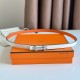 Replica Borsa Hermes Gamma 13mm Cintura Reversibile Epsom Taupe Swift Bianco/Arancione Riproduzione Fedele replica Hermes Gamma 13mm Cintura Reversibile Epsom Taupe Swift Bianco/Arancione imitazioni