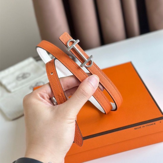 Replica Borsa Hermes Gamma 13mm Cintura Reversibile Epsom Taupe Swift Bianco/Arancione Riproduzione Fedele replica Hermes Gamma 13mm Cintura Reversibile Epsom Taupe Swift Bianco/Arancione imitazioni