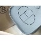 Replica Hermes Evelyne III TPM Mini Bag Blu Clemence Riproduzione Fedele Hermes Evelyne III TPM Mini Bag Blu Clemence imitazioni