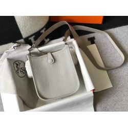 Hermes Evelyne III TPM Mini Bag Grigio Clemence Hermes Evelyne III TPM Mini Bag Grigio Clemence