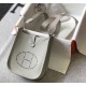 Replica Hermes Evelyne III TPM Mini Bag Grigio Clemence Riproduzione Fedele Hermes Evelyne III TPM Mini Bag Grigio Clemence imitazioni