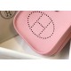Replica Hermes Evelyne III TPM Mini Bag Rosa Clemence Riproduzione Fedele Hermes Evelyne III TPM Mini Bag Rosa Clemence imitazioni