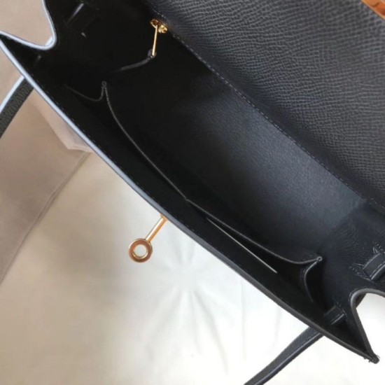 Replica Hermes Kelly Borse Firmate Sellier 25 cm Epsom Nero Riproduzione Fedele Hermes Kelly Borse Firmate Replica Sellier 25 cm Epsom Nero imitazioni