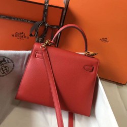Replica Borsa Sellier Hermes Kelly 25 cm Piment Epsom Riproduzione Fedele Borsa Sellier Hermes Kelly 25 cm Piment Epsom imitazioni
